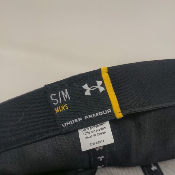 Under Armour Men's Fitted Hat Gray S-M Embroidered Seton Hall Pirates Logo - Picture 8 of 8